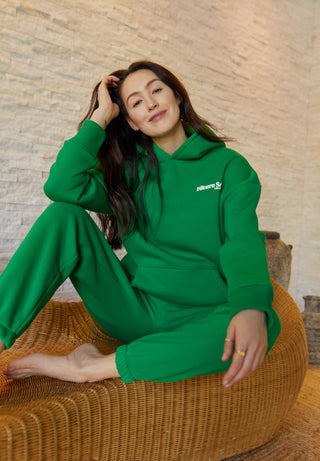 The Lifestyle Club Hoodie in Evergreen