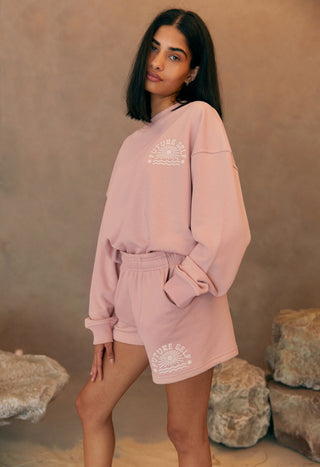 Summer Collection Shorts in Blush