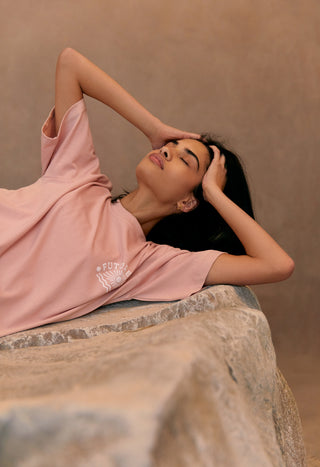 Summer Collection T-Shirt in Blush