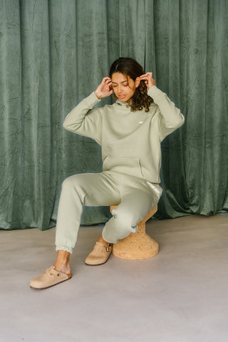 Coffee Collection Joggers in Sage