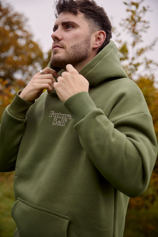 Future Self Lifestyle Hoodie in Moss
