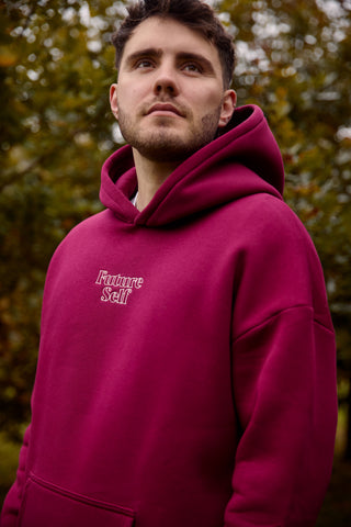 Future Self Lifestyle Hoodie in Plum