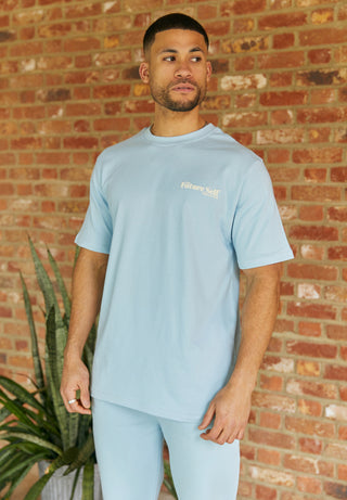 The Lifestyle Club T-Shirt in Sky Blue